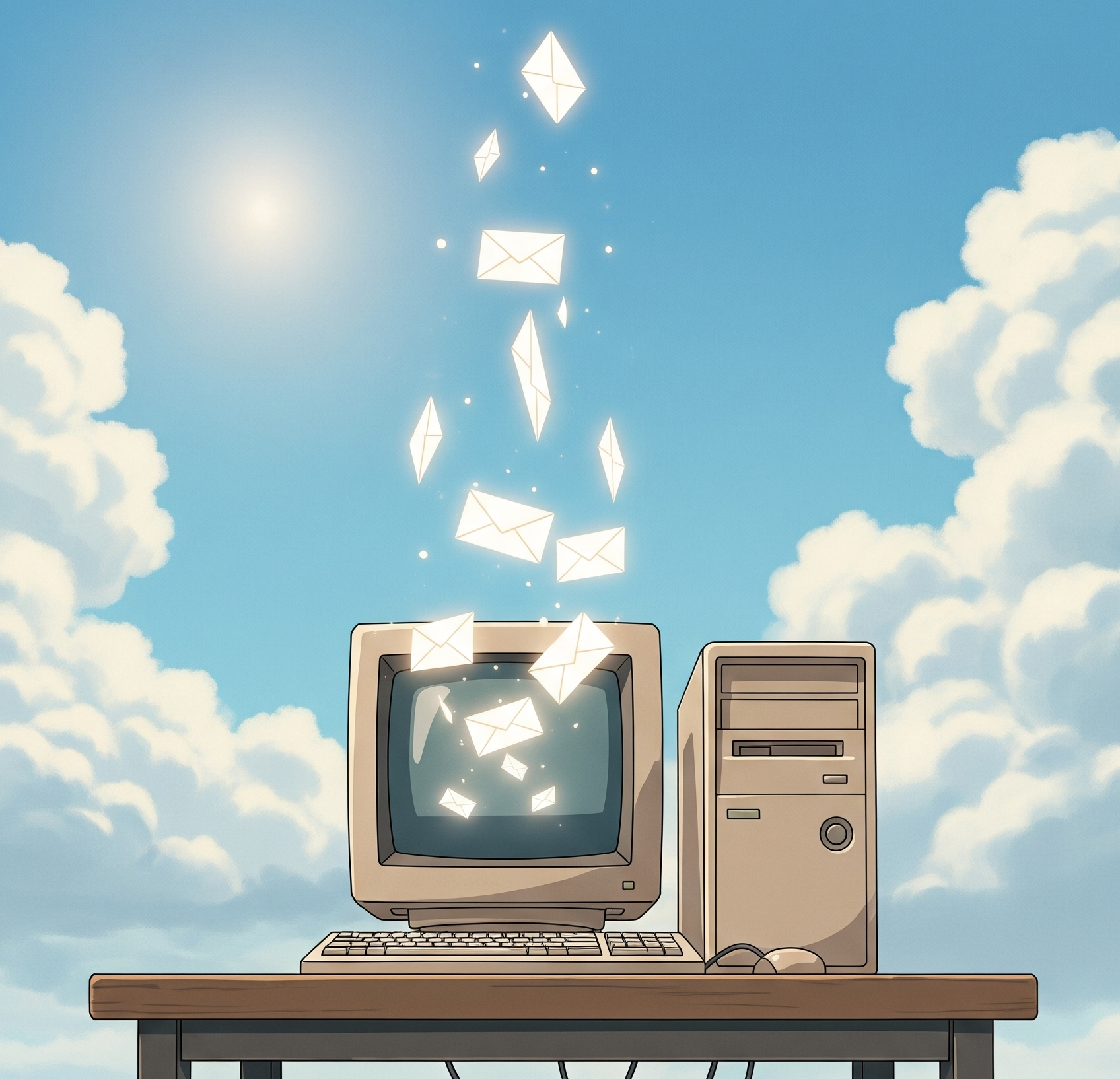 A tranquil, organized inbox